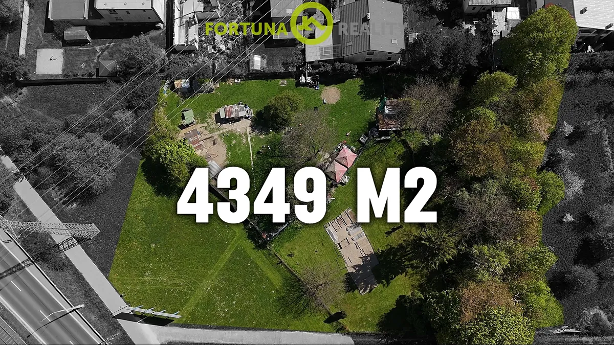Prodej stavebního pozemku 4349 m²